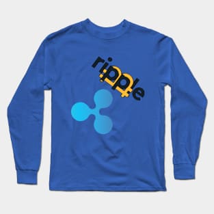 Ripple Cryptocurrency Long Sleeve T-Shirt